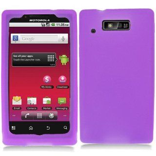 Soft Skin Case Fits Motorola WX430 Theory Purple Skin Boost Mobile Cell Phones & Accessories