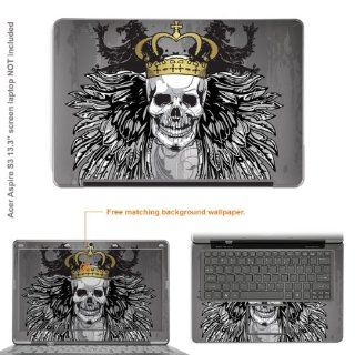 Decal Skin Sticker for Acer Aspire S3 with 13.3" screen case cover Aspire_S3 441 Electronics