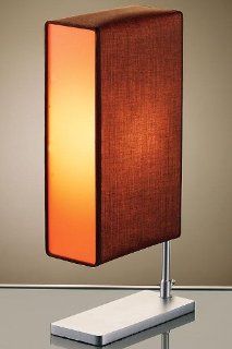 Lightbox Rectangle Table Lamp rectangle Brown