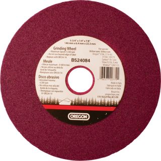 Oregon Chain Sharpener Replacement Grinding Wheel — 1/4in. Thickness, For 1/2in.-Pitch Chains, Model# OR534-14A  Chain Saw Chain Sharpeners   Maintenance