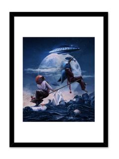 Full Moon by Tatiana Kazakova (Framed) by Curioos