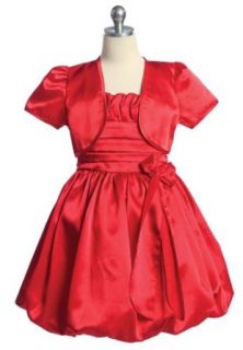 SIZE 8   Red Christmas Holiday Party Dress for Girls (Size 2 4 6 8 10 12) Special Occasion Dresses Clothing