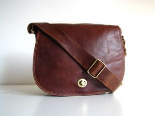 leather messenger handbag by the leather store