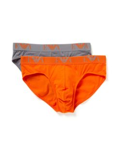 Stretch Briefs (2 Pack) by Emporio Armani Underwear