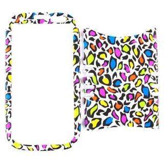 Cell Armor I747 RSNAP TE446 Rocker Snap On Case for Samsung Galaxy S3 I747   Retail Packaging   Colorful Leopard Print on White Cell Phones & Accessories