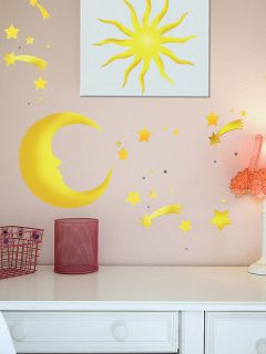 Stars & Moons Spirit Wall Decals by WallPOPs