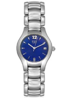 ESQ by Movado 7300713  Watches,Mens  Blue Dial Stainless Steel, Casual ESQ by Movado Quartz Watches