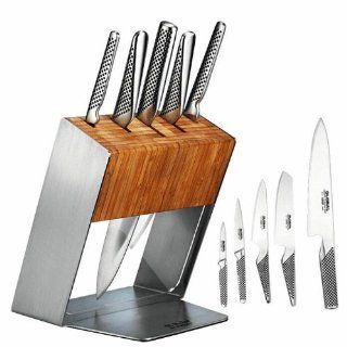 Global Japanese Katana 6 Pce Knife Block Set Kitchen & Dining