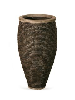 Faux River Stone Planter by Origins