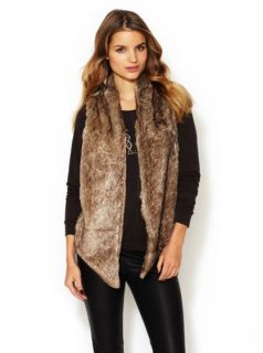 Faux Fur Aspen Vest by Tart