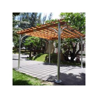 Contemporary 8 9 H x 13 9 W x 13 9 D Pergola