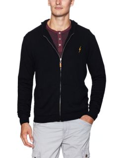 Full Zip Knitted Cashmere Hoodie by Lightning Bolt