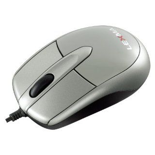 Lexma Color Crystal Mouse   Silver (M240 SILVER) Computers & Accessories