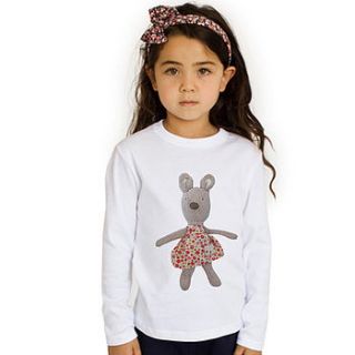 personalised favourite teddy long sleeve by rocket and bear