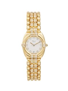 Chopard Gstaad Gold & Diamond Watch, 22mm by Chopard