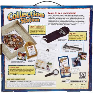 8-Pc. Collection Station — Learn to be a Rockhound  Educational Toys
