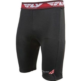Fly Racing Chamois Short Adult Undergarment Motocross/Off Road/Dirt Bike Motorcycle Body Armor   Black / Medium Automotive