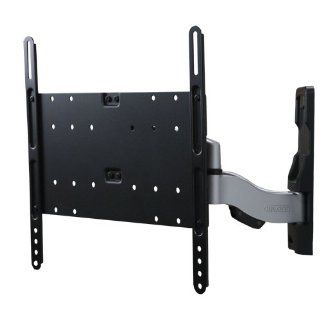 Dyconn Invisible XL IN442 Ultra Slim Low Profile Articulating LCD LED PLASMA Dual Arm Wall Mount for 26 Inch to 52 Inch TVs, Panels, Screens, Displays, Supports up to VESA 400 x 400 with Cable Mangement   Slim Profile from Wall Electronics