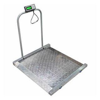 Nevada Weighing Portable Large Digital WheelChair and Drum Scale   800 lbs x 0.2 lbs