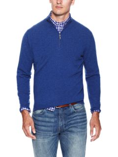 Cashmere Partial Zip Front Sweater by Dartmoor
