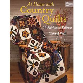 At Home With Country Quilts (Paperback)
