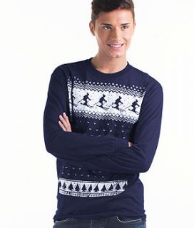 mens glow in the dark ski top by jolly