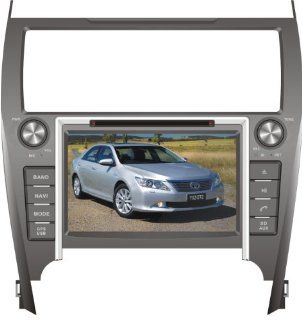 IN DASH OEM REPLACEMENT RADIO DVD Gps NAVIGATION HEADUNIT FOR TOYOTA CAMRY European American 2012  WITH REAR VIEW CAMERA  In Dash Vehicle Gps Units  GPS & Navigation