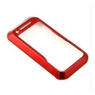 Icella FS MOA455 SRD Solid Red Snap On Protector for Motorola A455 Rival Cell Phones & Accessories