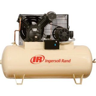 Ingersoll Rand Type 30 Reciprocating Air Compressor 15 HP, 200 Volt 3 Pha  Two Stage Air Compressors  
