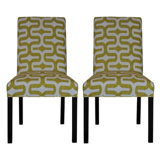 Embrace Artist Green Dining Chair (Set of 2) Sole Designs Dining Chairs