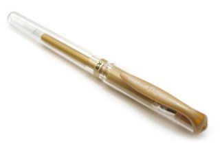 Uni ball Signo Broad UM 153 Gel Ink Pen   Gold Ink  Fountain Pens 