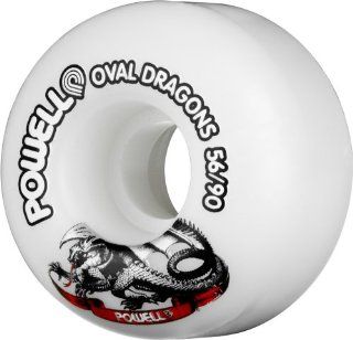 Powell Peralta Oval Dragon Skateboard Wheels  Sports & Outdoors