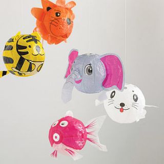set of four japanese paper balloons by petra boase