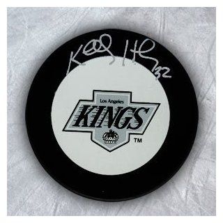 KELLY HRUDEY Los Angeles Kings Autographed Hockey Puck at 's Sports Collectibles Store