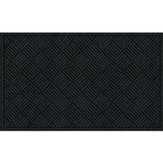 Shop Apache Mills 60 461 1901 Crosshatch Entrance Mat, Charcoal, 3 Feet by 5 Feet at the  Home Dcor Store. Find the latest styles with the lowest prices from Apache Mills