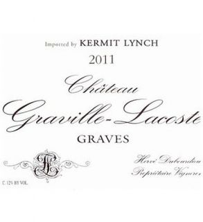 Chateau Graville Lacoste Graves Blanc 2011 Wine