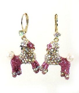 Betsey Johnson Jewelry Paris Is A Good Idea Poodle Earrings New 2013 Jewelry