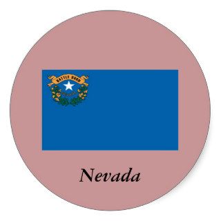 Nevada State Flag Sticker