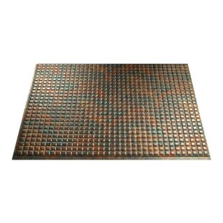 Fasade 18.5 in x 24.5 in Copper Fantasy Thermoplastic Multipurpose Backsplash