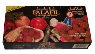 Falafel, All Vegetable Patties, 16oz (454g)  Baking And Cooking Shortenings  Grocery & Gourmet Food