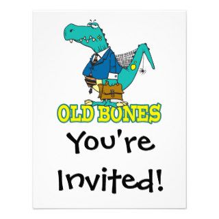 old bones funny dino dinosaur toon announcements