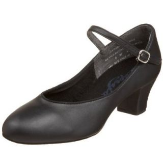 Capezio Women's 459 Suede Sole Jr. Footlight Character Shoe Shoes