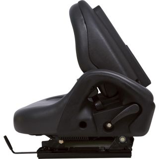 K & M Universal Replacement Forklift Seat — Black, Model# 8001  Forklift   Material Handling Seats