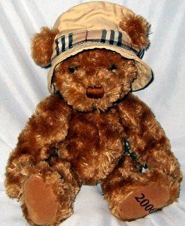 Burberry Fragrance Teddy Bear W/Hat 2006 Toys & Games