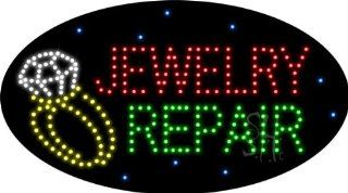 Jewelry Repair Animated Outdoor LED Sign 15" Tall x 27" Wide x 3.5" Deep  Business And Store Signs 