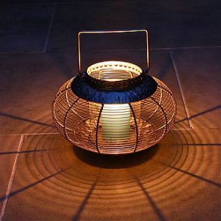 wire hurricane lantern by london garden trading