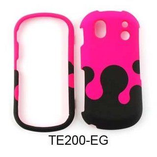 Samsung Intensity II u460 Milk Drop, Pink and Black Hard Case/Cover/Faceplate/Snap On/Housing/Protector Cell Phones & Accessories