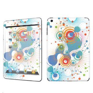 Apple iPad Mini Decal Vinyl Skin White Abstract By SkinGuardz Computers & Accessories