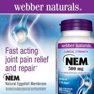 Webber Naturals Nem 500 Mg, 60 Capsules 
