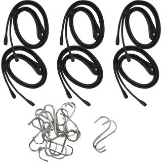 SmartStraps 12-Pack of Tarp Straps — 41in.L, Model# 678  Tarp Accessories